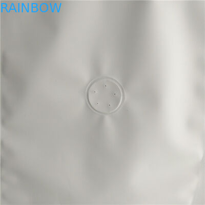 Vlakke het Voedsel van de Bodemzak Duidelijke Witte de Drukbovenkant die van de Verpakkingsfilm met Luchtklep vullen