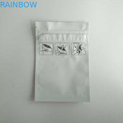 3 de zijtribune van de Verbindingssteen op Zak Verpakking, staat de Kinderenbewijs op van de Ritssluitingszak