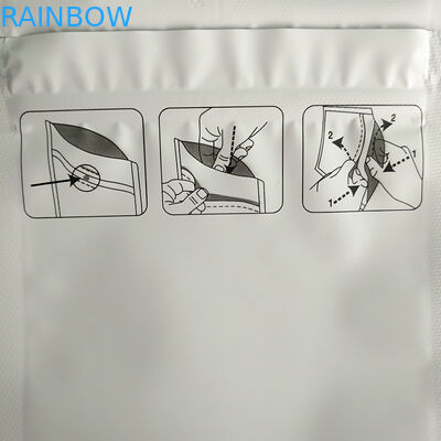 3 de zijtribune van de Verbindingssteen op Zak Verpakking, staat de Kinderenbewijs op van de Ritssluitingszak