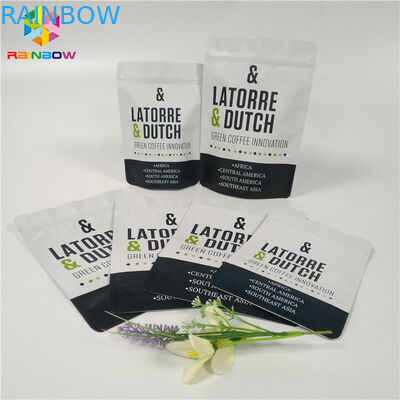 De Zak van de aluminiumfolie van de de Klepkoffie van de Verpakkingsritssluiting Reclosable Druk van de de Zakgravure