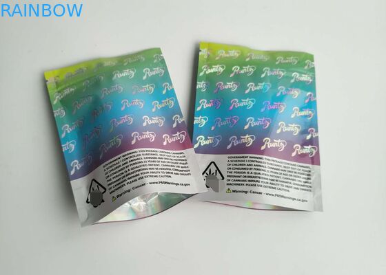 Plastic Zakken die veilig voor kinderen de Folie van Cindy verpakken Runtz Zipper Bag Finished