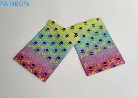 Plastic Zakken die van de douanetribune de omhoog van de het Zaadzak van het Koekjesonkruid het Hologramritssluiting verpakken