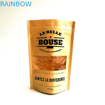 De rekupereerbare Aangepaste Document Tribune van de Zakken Natuurlijke Ritssluiting op Zak met Venster