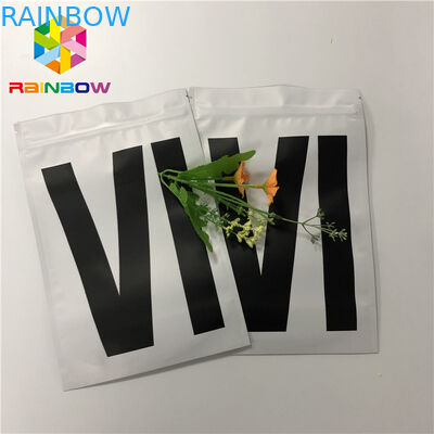 De gelamineerde Tribune van de Aluminiumfolie Matte Ritssluiting op de Zak van de de Zakkenkoffie van de Ritssluitingszak met Klep