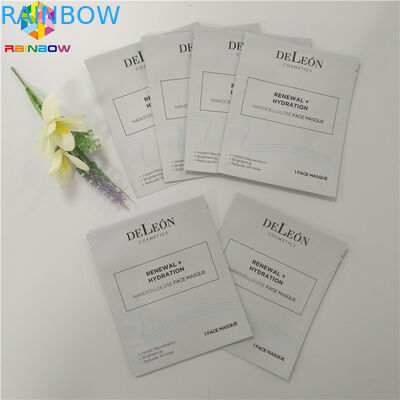 Aluminiumfolie Plastic Kosmetische Gezichtsverpakking 3 van de Verpakkingszak het Maskerpakket van de Kantenverbinding