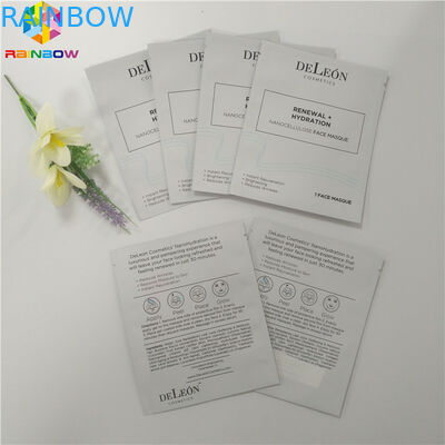 Aluminiumfolie Plastic Kosmetische Gezichtsverpakking 3 van de Verpakkingszak het Maskerpakket van de Kantenverbinding