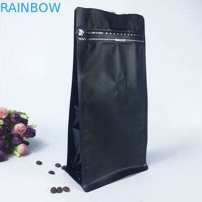 Resealable Matte Vlakke Bodem van de Plastic Zakken Verpakkende Gevoerde Ritssluiting met Klep