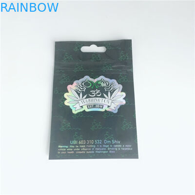 Medische Onkruidhitte - verzegel Verpakkende Zakken, de Kosmetische Ritssluiting van Mylar van de Organisatorzak