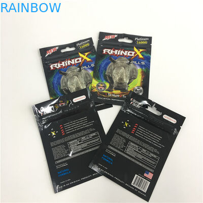 Drie Zijverbindingstribune op het Onkruid van de de Ritssluitingstabak van Mylar van Koffiezakken Plastic Verpakking