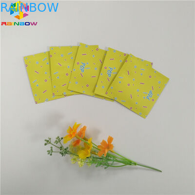 De Foliezak die van de voedselrang Mylar Drie verpakken de Zijzak van de Verbindings Vlakke Ritssluiting voor de Capsule van de Snackthee