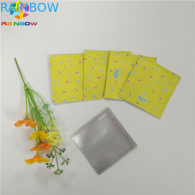 De Foliezak die van de voedselrang Mylar Drie verpakken de Zijzak van de Verbindings Vlakke Ritssluiting voor de Capsule van de Snackthee