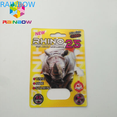 De normale Kaart die van de Grootteblaar 3D Effect Geslachtspil voor Mensen verpakken die Kaart verpakken