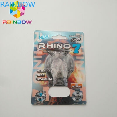 De normale Kaart die van de Grootteblaar 3D Effect Geslachtspil voor Mensen verpakken die Kaart verpakken