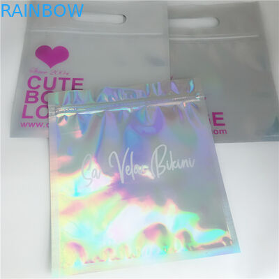 Ritssluitingsschoonheidsmiddelen die Zakken Glanzende die Kant 3 verpakken voor de Lijm van de Wimperuitbreiding wordt verzegeld