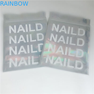 Ritssluitingsschoonheidsmiddelen die Zakken Glanzende die Kant 3 verpakken voor de Lijm van de Wimperuitbreiding wordt verzegeld