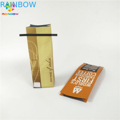 Vlakke Bodemtheezakjes die Resealable Ritssluiting voor Proteïne/Koffiepoeder verpakken