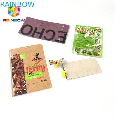 Resealable Foliezak die Plastic AluminiumfolieKleurendruk Drie verpakken Zijverbinding