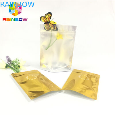 Duidelijke Voordoypack-Foliezak die Mylar-Kosmetisch de Steekproefsachet verpakken van de Ritssluitingszak