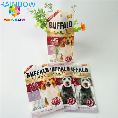 Digitale Druk Plastic Zakken die de Zak van de de Opslagritssluiting van het SachetVoedsel voor huisdieren verpakken