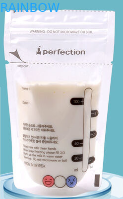 Opnieuw te gebruiken Plastic Zakken die Douane verpakken pre - de Gesteriliseerde Opslag van de BabyMoedermelk