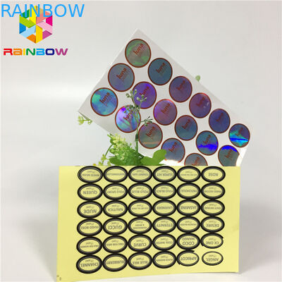 Het Voedsel van het waterbewijs van de de Douaneveiligheid van Verpakkingsfilms van het de Kledingsetiket de Vinylsticker