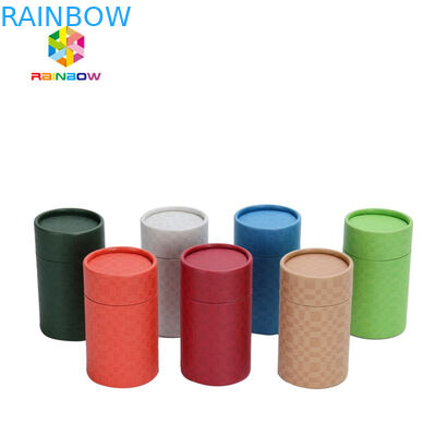 Het Vakje van de huidzorg Vertoningsdocument Vakje de Kosmetische Verpakkende Buis van het Cilinderkarton