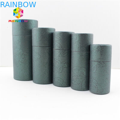 Het Vakje van de huidzorg Vertoningsdocument Vakje de Kosmetische Verpakkende Buis van het Cilinderkarton