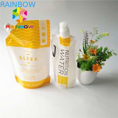 5oz/7oz plastic Spuitenzak die de Transparante Rekupereerbare Zak verpakken van de Energiedrank