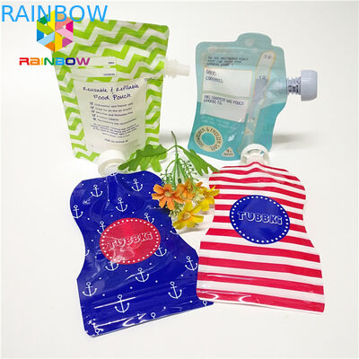 De plastic Zakken van Drank Vloeibare Spuiten, de Tribune van de Vruchtensapdrank op Zakken met GLB