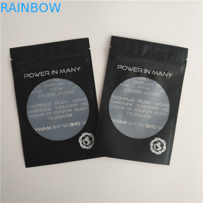 Glanzende Hitte - verzegel Verpakkende van de het Embleemritssluiting van de Zakkendouane van de Zakoorringen de Armbandzakken