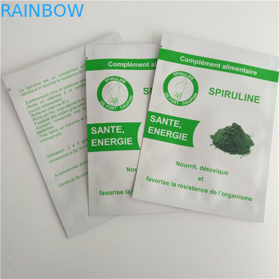 De Rangtribune van het aluminiumfolievoedsel op Zakken Drie de Zijzak van het de Koffiepoeder van Verbindingseco