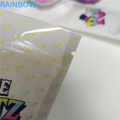 Staan Resealable de Plastic Zakkenkoekjes van RUNTZ/van het Hologram Zakgrappen op Geurbewijs op