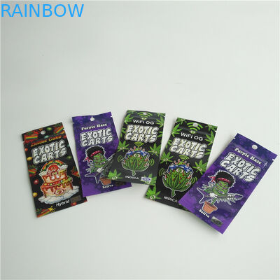 De Patroon van de de Zakken1ml Vape Pen van de douanefolie Gedrukte Ritssluiting Verpakking met Venster