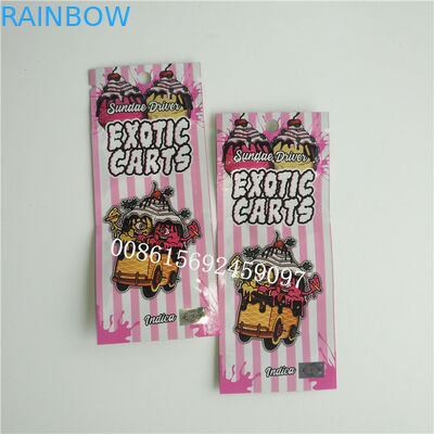 De Patroon van de de Zakken1ml Vape Pen van de douanefolie Gedrukte Ritssluiting Verpakking met Venster