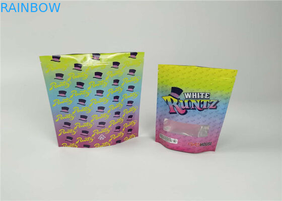 Runtz Plastic Zakken die van het de Geurbewijs van de Wildernisjongen van het de Koekjesonkruid de Zakritssluiting verpakken