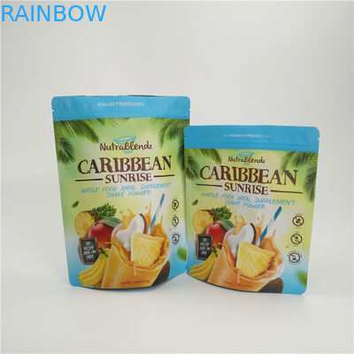 Van de de Zak de Verpakkende Ritssluiting van de gedroogd fruitsnack Gedrukte Waterdichte Aluminiumfolie Douane