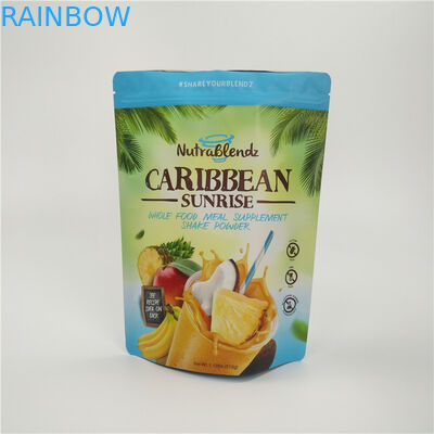 Van de de Zak de Verpakkende Ritssluiting van de gedroogd fruitsnack Gedrukte Waterdichte Aluminiumfolie Douane