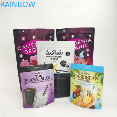 Douane Gedrukt Snackvoedsel van de de Aluminiumfoliemelk van Verpakkingszakken het Poederpak met Ritssluiting