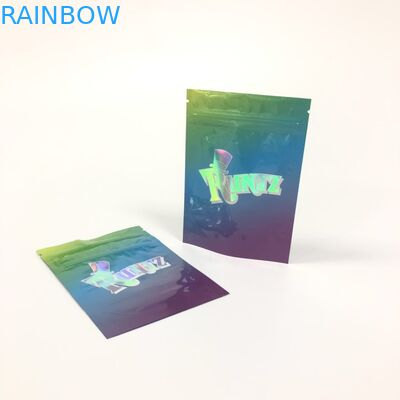 Kinderen van de Ritssluitings Plastic Zakken van Runtz van het geurbewijs de Holografische Bestand voor Capsule/Pillen