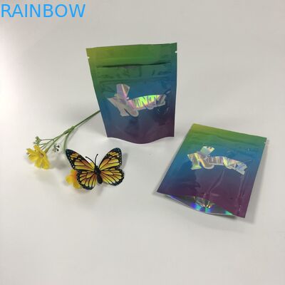 De dubbele Zak die van de Ritssluitingsfolie de Zakkenplastiek van Mylar Runtz voor de Verpakking van Koekjes verpakken