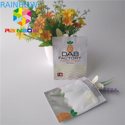 Aluminiumfolie Plastic Zakken Verpakking Vochtbestendig voor CBD-het Onkruid van Oliegummies