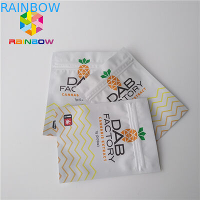 Aluminiumfolie Plastic Zakken Verpakking Vochtbestendig voor CBD-het Onkruid van Oliegummies