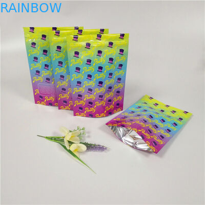 De dubbele Ritssluitingsdouane drukte de Zakken glanzende Oppervlakte van de Tribunezakken omhoog Gelamineerde Aluminiumfolie