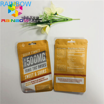 De Plastic Zakken die van snacknoten Customzied verpakken die Duidelijk Venster met Resealable Ritssluiting drukken