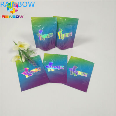 De Zak van de koekjesfolie Bewijs van het de Zakkenkind van de Verpakkings het Douane Gedrukte Plastic Ritssluiting