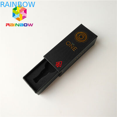 De Patroon van Vape van de douanegrootte van de de Verstuiversuitrusting van Cbd van Verpakkingsdozen de de Steenoppervlakte eindigt