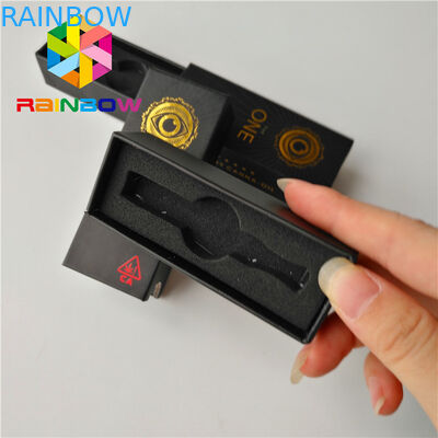 De Patroon van Vape van de douanegrootte van de de Verstuiversuitrusting van Cbd van Verpakkingsdozen de de Steenoppervlakte eindigt