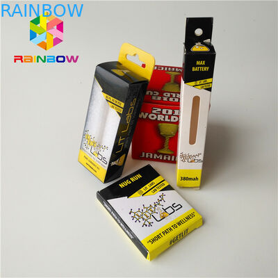 CBD-Etherische oliefles Verpakkingsvakje Lage de Douanedruk 1oz van Moq 2 Oz Gerecycleerd Kaartdocument