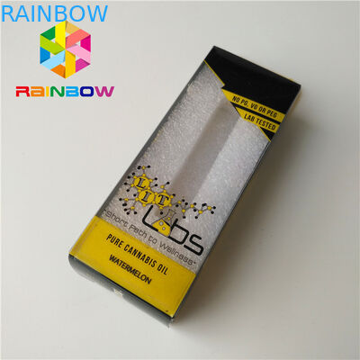 CBD-Etherische oliefles Verpakkingsvakje Lage de Douanedruk 1oz van Moq 2 Oz Gerecycleerd Kaartdocument