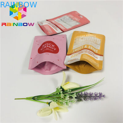 De Tribune van FDA Mylar op Ritssluitingszak, Ritssluiting Verzegelde Plastic Zakken met hangt Gat